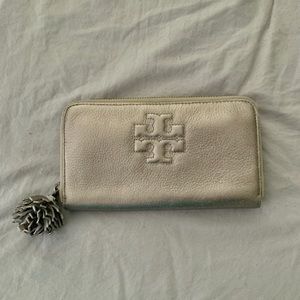 Tory Burch Pewter Wallet